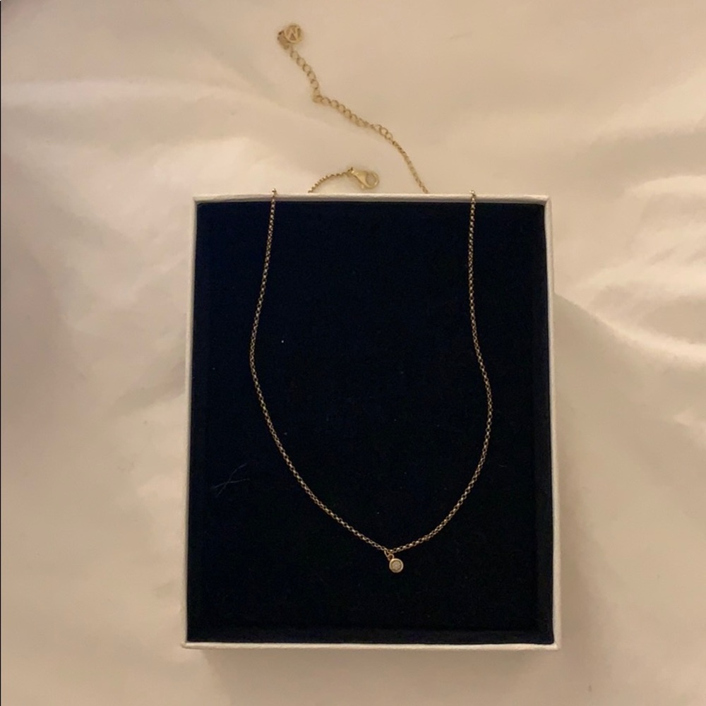 Mejuri sapphire choker